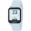 Liu Jo Orologio Smartwatch Unisex LIUJO SWLJ015 Cinturino Silicone colore Celeste