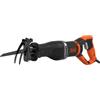 Black+Decker Sega a Gattuccio Elettrica 750W Seghetto Alternativo BES301K-QS