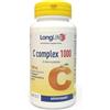 LongLife® C Complex 1000 | Vitamina C 1000mg a rilascio graduale | Alto dosaggio | Con bioflavonoidi da agrumi e quercetina | Difese immunitarie | 2 mesi di trattamento | Senza glutine e vegan