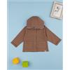 Prénatal Cardigan con cappuccio marrone bambino
