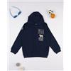 Prénatal Felpa con cappuccio bambino blu scuro