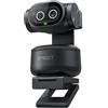 EMEET PIXY Telecamera PTZ 4K a Doppia Telecamera, AI Webcam，Messa a Fuoco Rapida in 0,2 s, con Sensore Sony, Web cam con 3 Microfoni, Webcam 4K per lo Streaming e Compatibile con OBS/Twitch/Switch 2