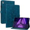 Rosbtib Custodia Lenovo Tab M10 FHD Plus (TB-X606F TB-X606X) / K10 (TB-X6C6L), Folio Pieghevole Cover con Slot per schede Chiusura Magnetica Cover Lenovo Tab M10 Plus 10,3, Gigli azzurri