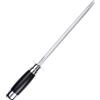 Catime Asta per Affilatura Professionale, Affilacoltelli Manuale in Acciaio, 8inch Affilatore di Coltelli per Cucina, Honing Steel Manual Knife Sharpener, Affilatori Alto Carbonio Acciaio per Master Chef