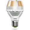 SANSI 25W (250W Equivalenti) Lampada LED a Risparmio Energetico, A19 Lampadina LED 4000lm 3000K Bianco Caldo, Angolo del fascio di 270° per Cucina, Ufficio, Officina, Garage, Non Dimmerabile