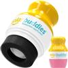 Solar Buddies Applicatore di Crema Solare Solar Buddies - Rosa - Ricaricabile a Sfera con Spugna per Creme Solari e Lozioni - Per Bambini, Adulti e Famiglie - Capacità 100 ml - Perfetto per Viaggi