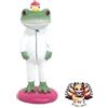 Daikai NUOVO DAIKAI Copeau Zodiac Gallo Rana Statuina Ornamento 2,4x2,4x5,8 cm