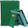 ZhaoCo Custodia per 6'' Kobo Clara BW/Clara Colour/Clara 2E, Tolino Shine Color/Shine 5/Shine 4, Protettiva Folio Cover con Standby/Risveglio - Verde