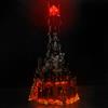 BrickBling Kit luci a LED per lego 10333 The Lord of the Rings: Barad-dûr, set di illuminazione decorativa per Lego giocattolo creativo versione standard