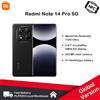 Xiaomi Versione globale Redmi Note 14 Pro 5G NFC Smartphone dimensioni 7300 + 200MP fotocamera 1.5K 120Hz schermo AMOLED - Midnight Black