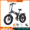 PURE UNICORN U4 Fat Bike elettrica 20 pollici Fatbike 48V 1000W 15Ah Bicicletta elettrica pieghevole E Bike Off Road Bici pieghevole elettrica - 48V 1000W 15Ah