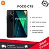 POCO C75 Versione globale 128 GB/256 GB Tripla fotocamera 6.88 Octa Core Helio G81-Ultra 21 giorni fino a 42 ore di conversazione vocale - Black