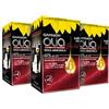 Garnier Tinta Capelli Senza Ammoniaca Olia, Con Oli Di Fiori Di Origine Naturale, 6.6 Bold Rosso Intenso, 3 Unità (Confezione da 1)