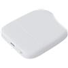 Xoopar - Ice-Powerbank - Batteria Esterna 5000 mAh Con Luce Touch Integrata Adatta a Tutti Gli Smartphone Universali In Plastica Riciclata Certificata GRS - Bianco - Xoopar