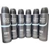 Dove Men & Care Deodorante Spray Antitraspirante Bodyspray Clean Comfort, 6 x 150 ml