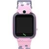 Puhiuyoi GPS Smartwatch per Bambini, IP68 Impermeabile Orologio Intelligente Bambini con Telefono, Chat Vocale, SOS, Touchscreen, Fotocamera, Gioco, Smartwatch per Ragazza e Ragazzo 4-12 Anni Regalo