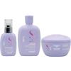 Alfaparf Semi di Lino Smoothing Trio: Shampoo, Maschera & Crema Leave-in Anti-Crespo