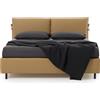 Nuvola Letto imbottito Picasso - Telaio 80x200 / Toffee