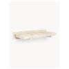 Westwing Collection Mensola piccola da parete in marmo Ally, larg. 40 cm
