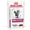 ROYAL CANIN GATTO DIET RENAL AL MANZO DA 85 GR IN BUSTA 85G