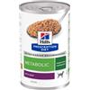 HILL\'S PRESCRIPTION DIET CANE METABOLIC WEIGHT LOSS & MAINTENANCE MANZO DA 370 G IN LATTINA 370G