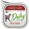ALMO NATURE GATTO DAILYMENU CON ANATRA DA 100 GR IN VASCHETTA 100G