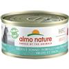 ALMO NATURE GATTO JELLY CON TROTA E TONNO DA 70 GR IN LATTINA 70G