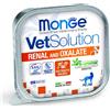 MONGE VETSOLUTION GATTO GRAIN FREE VETERINARY DIET RENAL E OXALATE DA 100 GR IN VASCHETTA 100G