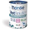 MONGE VETSOLUTION CANE GRAIN FREE VETERINARY DIET HYPO MONOPROTEIN MAIALE DA 400 GR IN LATTINA 400G