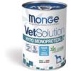 MONGE VETSOLUTION CANE GRAIN FREE VETERINARY DIET HYPO MONOPROTEIN TONNO DA 400 GR IN LATTINA 400G
