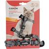 CAMON GATTO PETTORINA H CON GUINZAGLIO ELASTICO 120-150 CM E MANIGLIA IN NEOPRENE QD