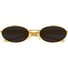 Bottega Veneta Occhiali da Sole BV1386S 001 Oro/Grigio Unisex