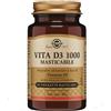 SOLGAR Vita D3 1000 Integratore Alimentare, 100 Tavolette Masticabili