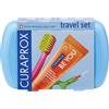 Curaprox Be You Travel Set Blu Spazzolino + Dentifricio + 2 Scovolini