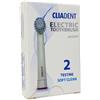 BUDETTA FARMA Srl CliaDent - Testina Soft Clean Ricambio per Spazzolino Elettrico Rotante, 2 Pezzi