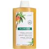 Klorane Mango - Shampoo Nutritivo Capelli Secchi Aridi Sfibrati, 400ml