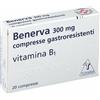 DIFARMED S.L. Benerva vitamina b1 300mg 20 compresse