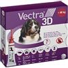 CEVA SALUTE ANIMALE SpA Vectra 3d Spot-on Soluzione 3 Pipette 8ml 436mg + 38,7mg + 3.175mg Cani Oltre 40 Kg Tappo Rosso