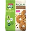 ENERVIT Enerzona Balance - Frollini con Gocce di Cioccolato e Farina Integrale, 250g