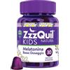 VICKS ZzzQuil Natura Kids Integratore Melatonina per Dormire Bambini, 30 Pastiglie