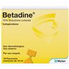 Betadine 10% Iodopovidone Soluzione Cutanea Disinfettante, 10 Flaconcini Monouso da 10ml