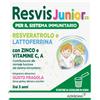ALFASIGMA SpA Resvis Junior XR Integratore per il Sistema Immunitario 12 bustine