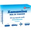 Xamamina 50mg Dimenidrinato Antichinetosico Mal di Viaggio, 6 Capsule Molli