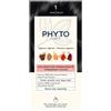 Phyto PhytoColor - Colorazione Permanente Capelli Colore 1 Nero, 1 Kit