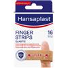 BEIERSDORF SpA Hansaplast Finger Strips Cerotti elastici per dita, 16 cerotti