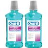 Oral-B Collutorio Denti e Gengive Senza Alcol, 2 x 500ml