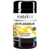 Nutriva Nutri Bromelin Integratore Alimentare, 30 Compresse