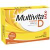 MONTEFARMACO OTC SpA Multivitamix Integratore ad Alto Contenuto di Vitamina D 2000 UI, 60 Compresse