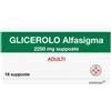 ALFASIGMA SpA Glicerolo Adulti 2250mg Trattamento Stitichezza Occasionale, 18 Supposte