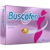 Buscofen 200mg con Ibuprofene Analgesico contro i Dolori da Ciclo, 24 Capsule Molli